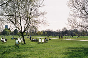 Hyde park, London, England.