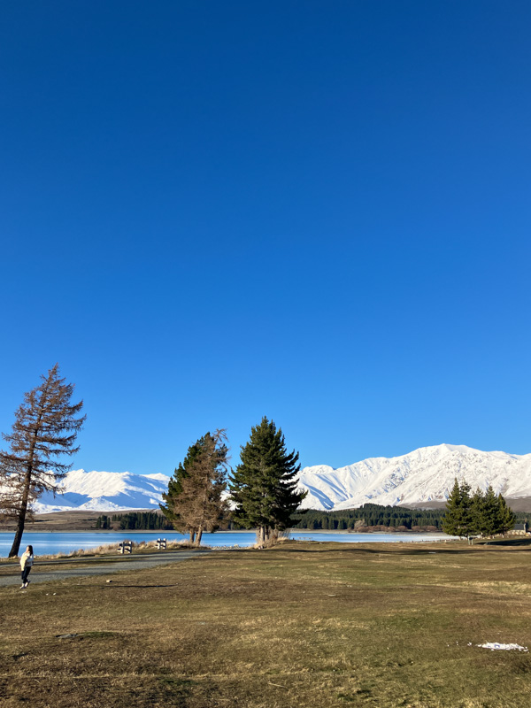 Winter at Lake Tekapo, South Island, New Zealand.